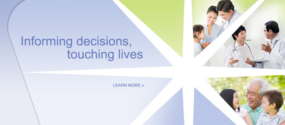 Informing decisions, touching lives